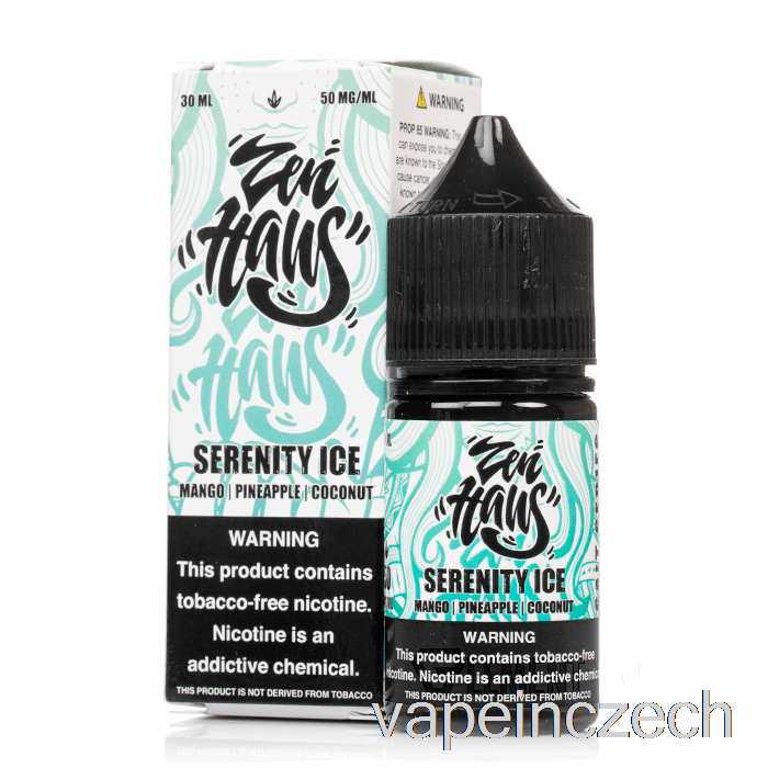 Klidový Led - Zen Haus Salts - 30ml 50mg Vape Bez Nikotinu